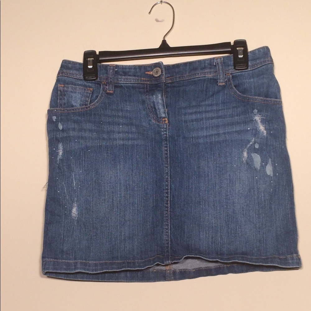 New York & Company denim skirt. Size 4